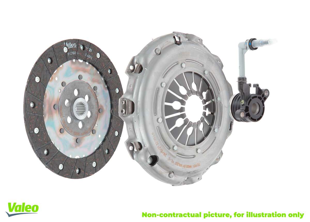 Комплект сцепления kit3p (csc) VALEO 834266
