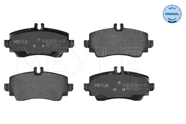 Комплект тормозных колодок дисковый тормоз meyle-original true to oe. MEYLE 025 239 0319