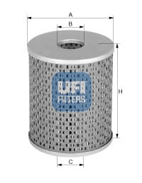 Топливный фильтр UFI 26.670.00