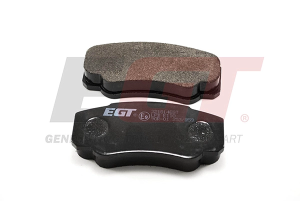 Комплект тормозных колодок дисковый тормоз EGT 321814EGT