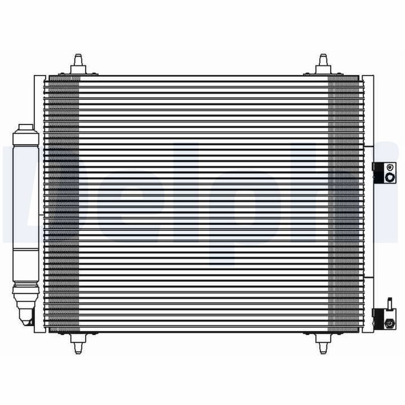 Конденсатор кондиционер DELPHI TSP0225595