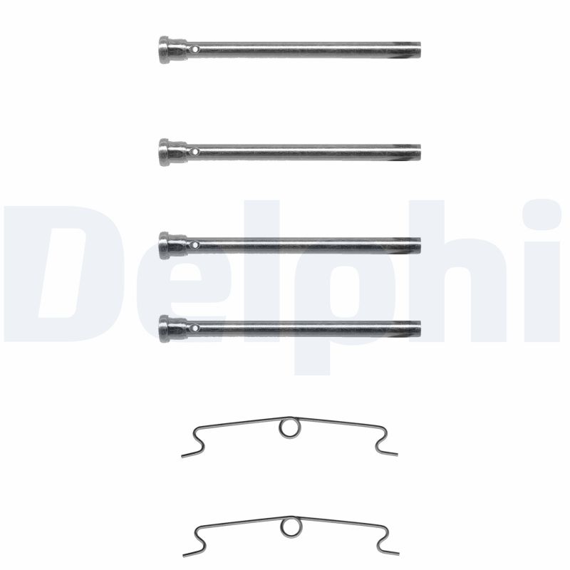 Комплектующие колодки дискового тормоза DELPHI LX0085