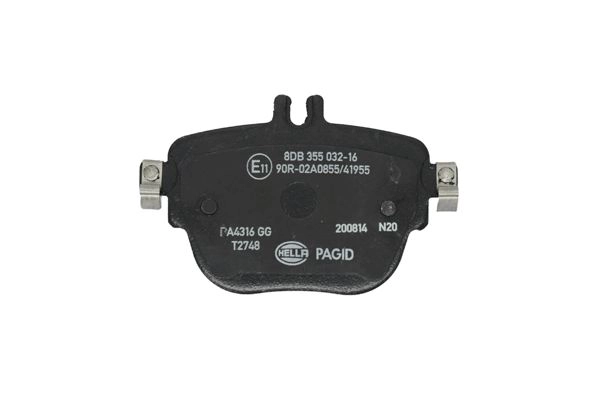 Комплект тормозных колодок дисковый тормоз HELLA/BEHR/PAGID 8DB 355 032-161