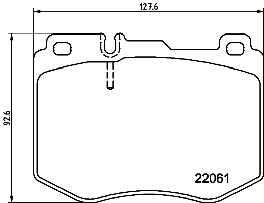 Комплект тормозных колодок дисковый тормоз HELLA/BEHR/PAGID 8DB 355 037-971