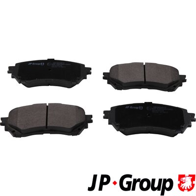 Комплект тормозных колодок дисковый тормоз jp group JP GROUP 3863604810