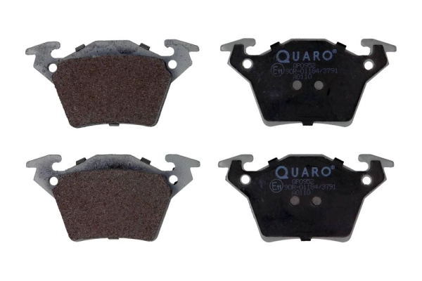 Комплект тормозных колодок дисковый тормоз QUARO QP0952