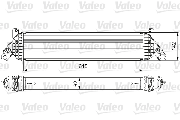 Интеркулер VALEO 818630