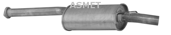 Средний глушитель выхлопных газов ASMET 01.010