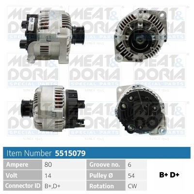 Генератор MEAT & DORIA 5515079