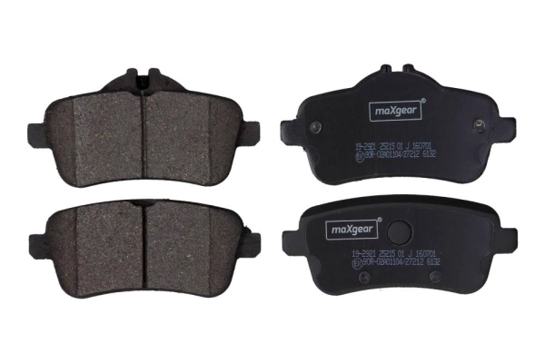 Комплект тормозных колодок дисковый тормоз MAXGEAR 19-2921