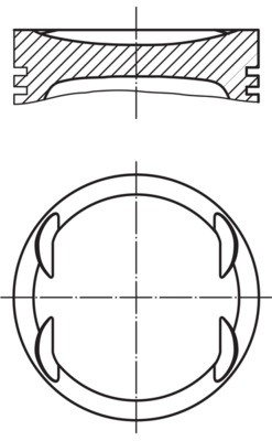Поршень MAHLE/KNECHT 001 PI 00175 002