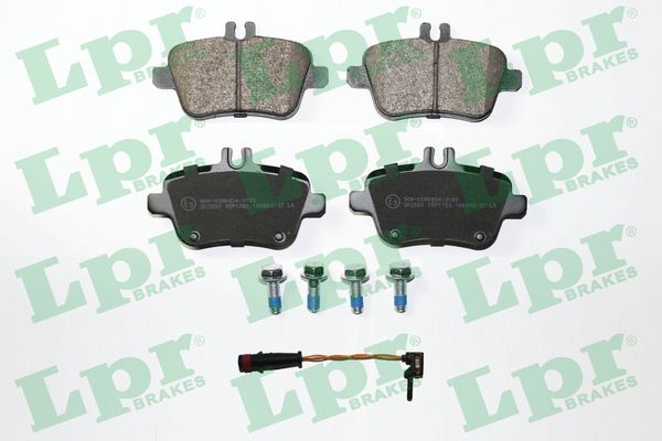 Комплект тормозных колодок дисковый тормоз LPR 05P1782A
