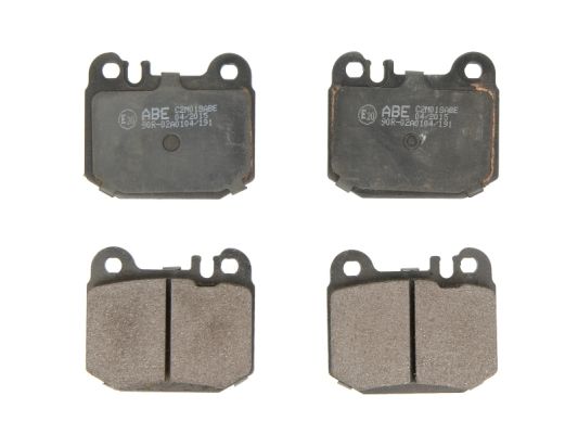 Комплект тормозных колодок дисковый тормоз ABE C2M018ABE