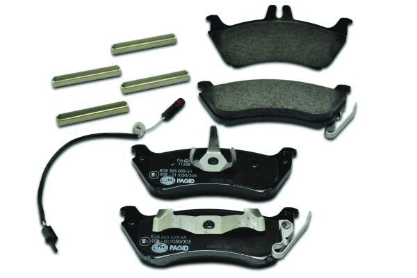 Комплект тормозных колодок дисковый тормоз HELLA/BEHR/PAGID 8DB 355 009-241