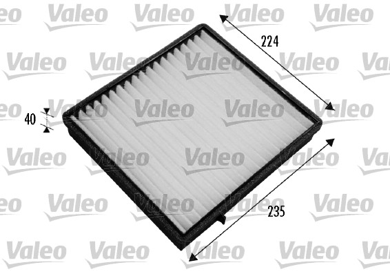 Фильтр воздух во внутренном пространстве valeo essential VALEO 698777