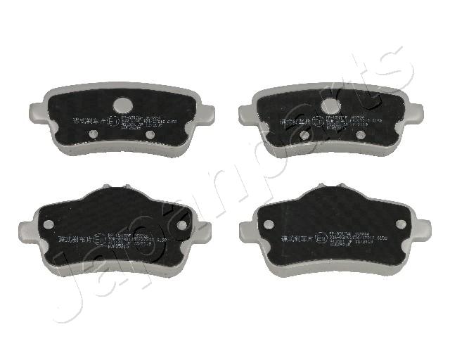 Комплект тормозных колодок дисковый тормоз JAPANPARTS PP-0517AF