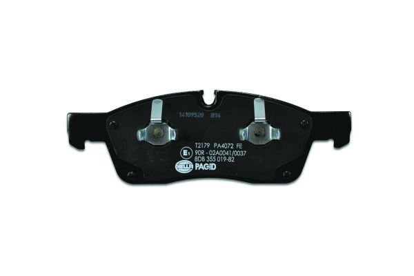 Комплект тормозных колодок дисковый тормоз HELLA/BEHR/PAGID 8DB 355 019-821