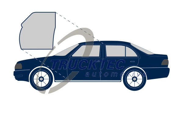 Уплотнение двери TRUCKTEC AUTOMOTIVE 02.53.027