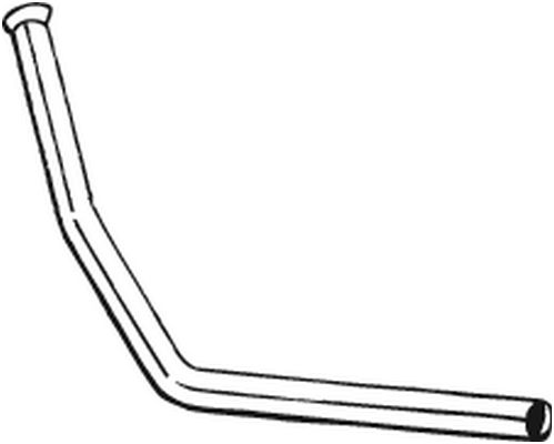 Труба выхлопного газа BOSAL 777-001