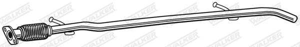 Труба выхлопного газа WALKER PRODUCTS 07143