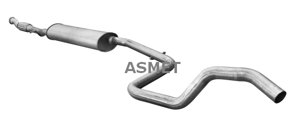 Средний глушитель выхлопных газов ASMET 09.109