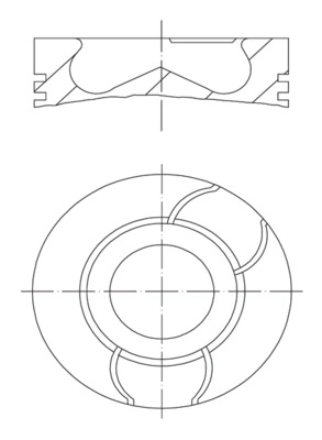 Поршень MAHLE/KNECHT 040 03 12