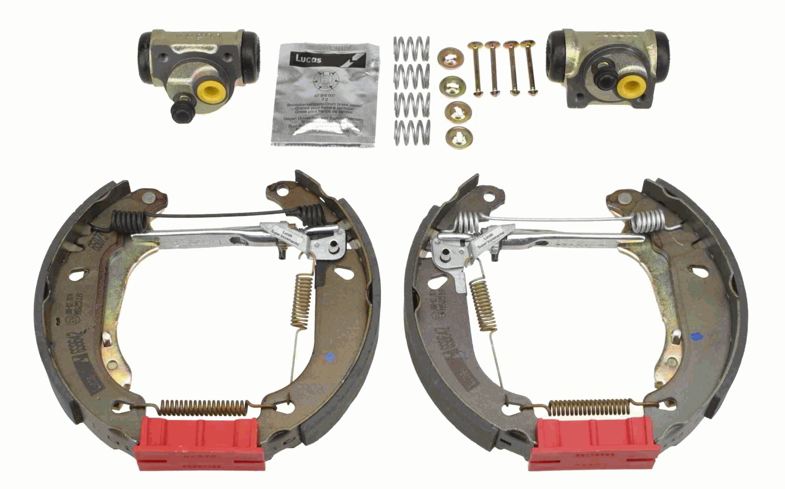 Комплект тормозных колодок superkit TRW GSK1260