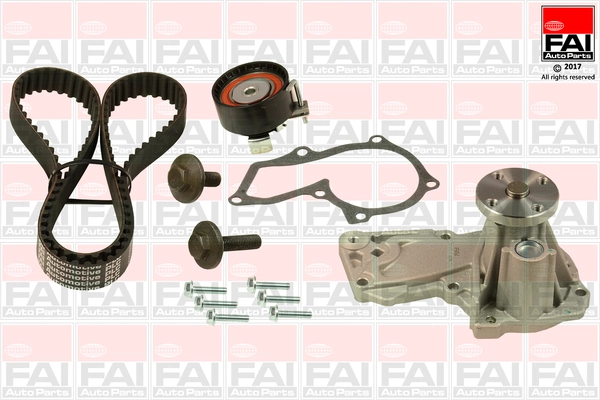Водяной насос + комплект зубчатого ремня FAI AUTOPARTS TBK177-6409