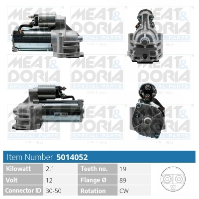 Стартер MEAT & DORIA 5014052