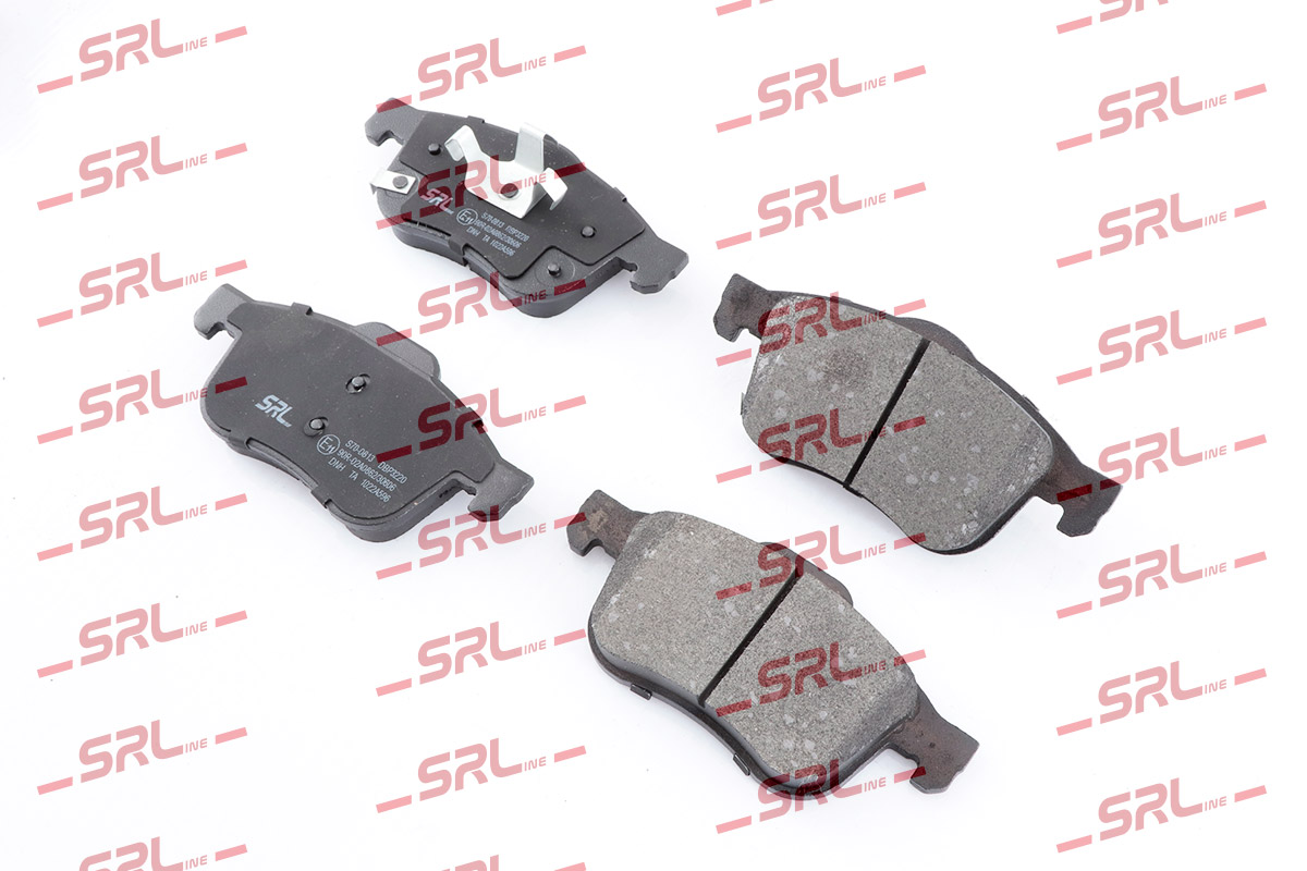 Комплект тормозных колодок дисковый тормоз SRLINE S70-0813