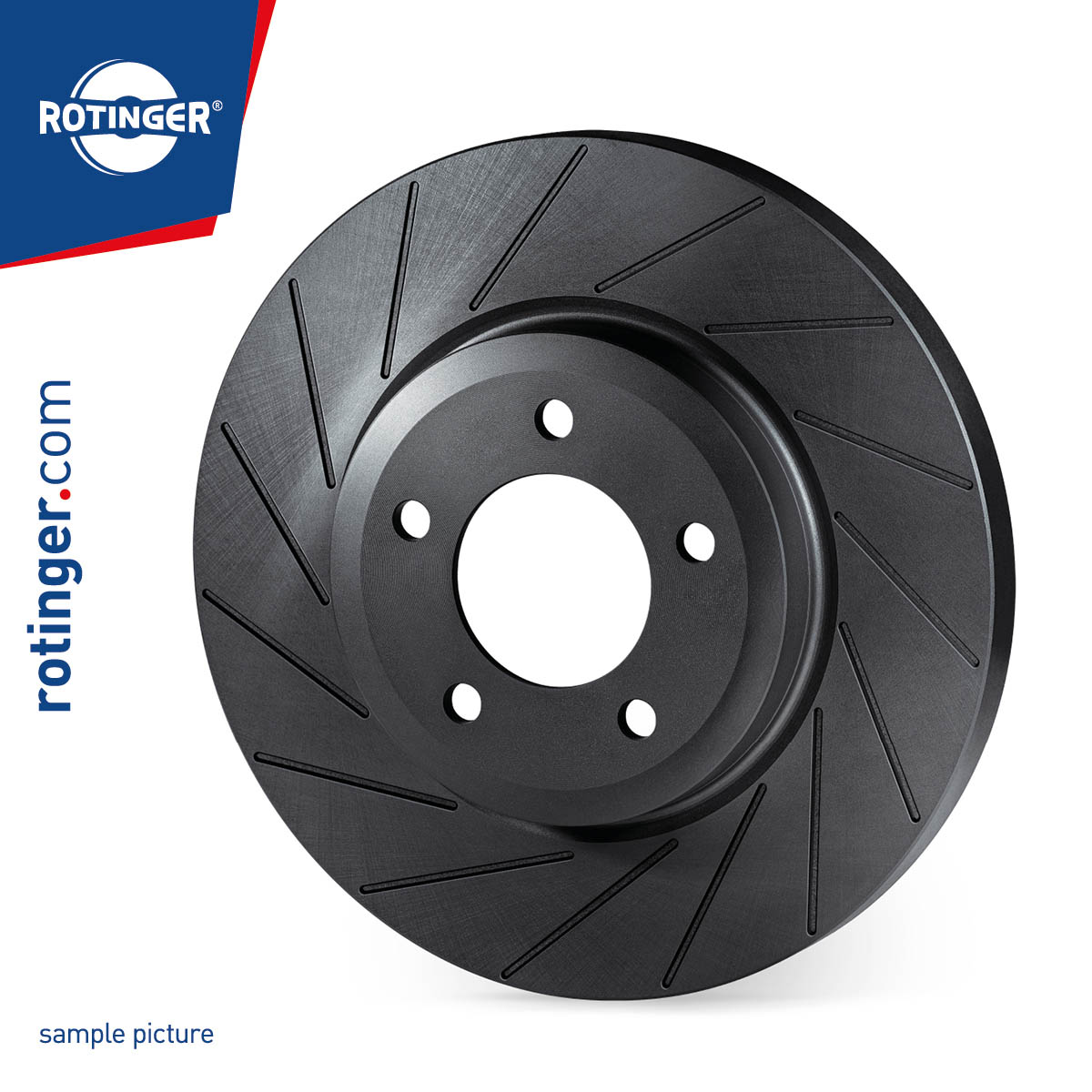 Тормозной диск graphite regular slotted plus ROTINGER RT 12021-GL T6