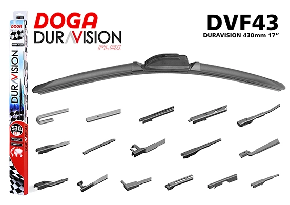 Щетка стеклоочистителя duravision flex dvf43 DOGA DVF43