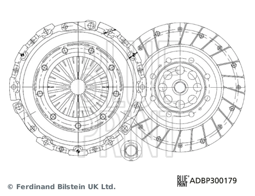 Комплект сцепления BLUE PRINT ADBP300179