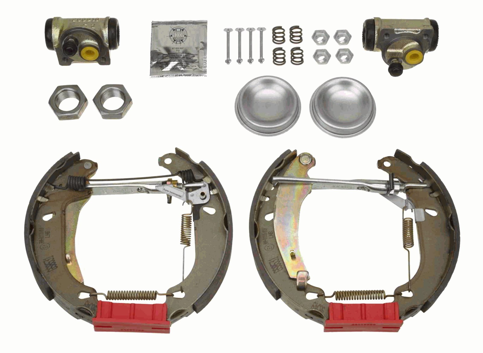 Комплект тормозных колодок superkit TRW GSK1250