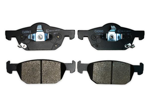 Комплект тормозных колодок дисковый тормоз CWORKS C11NR0029