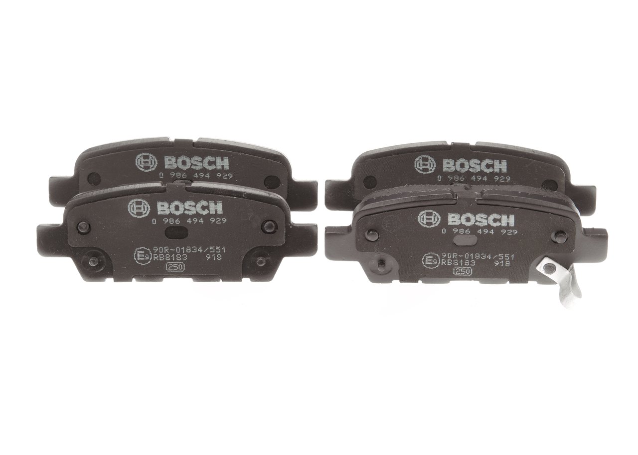 Колодки тормозные дисковые зад BOSCH 0986494929