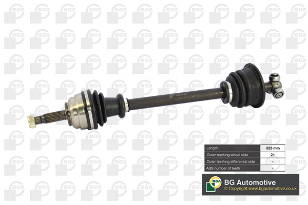 Приводной вал BGA DS7300L