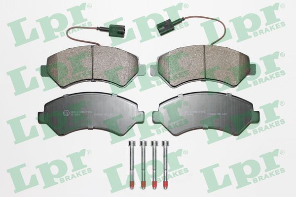 Комплект тормозных колодок дисковый тормоз LPR 05P1997
