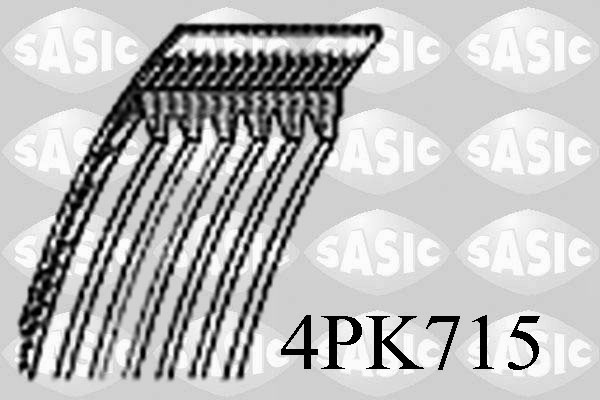 Поликлиновой ремень SASIC 4PK715