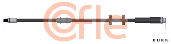 Тормозной шланг COFLE 92BHFI038