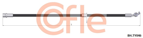 Тормозной шланг COFLE 92BHTY046