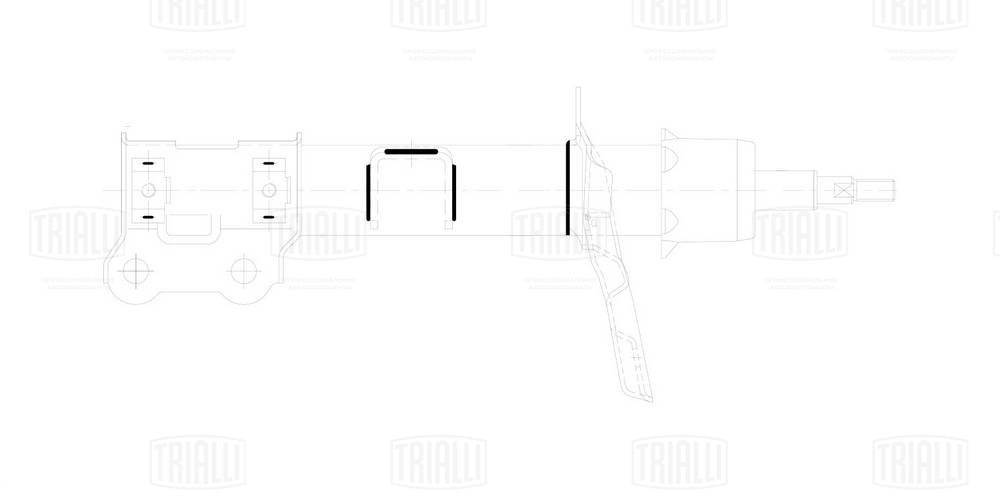 Амортизатор TRIALLI AG 08320