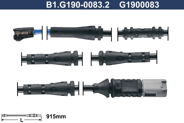 Сигнализатор износ тормозных колодок GALFER B1.G190-0083.2