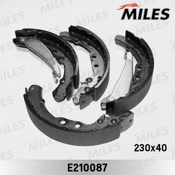 Комплект тормозных колодок MILES E210087