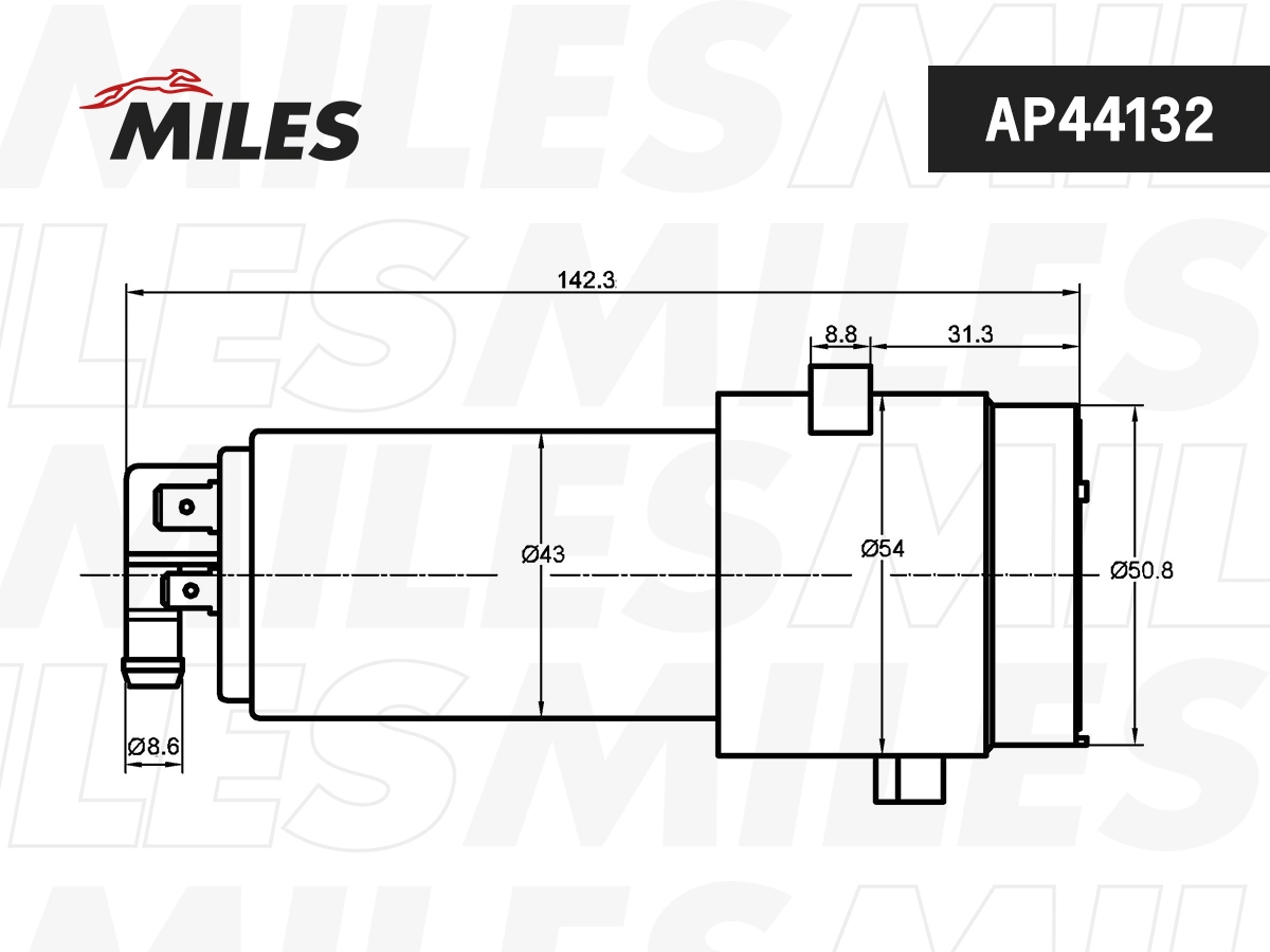 Топливный насос MILES AP44132