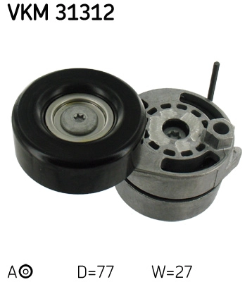 Натяжной ролик поликлиновой ремень SKF VKM 31312