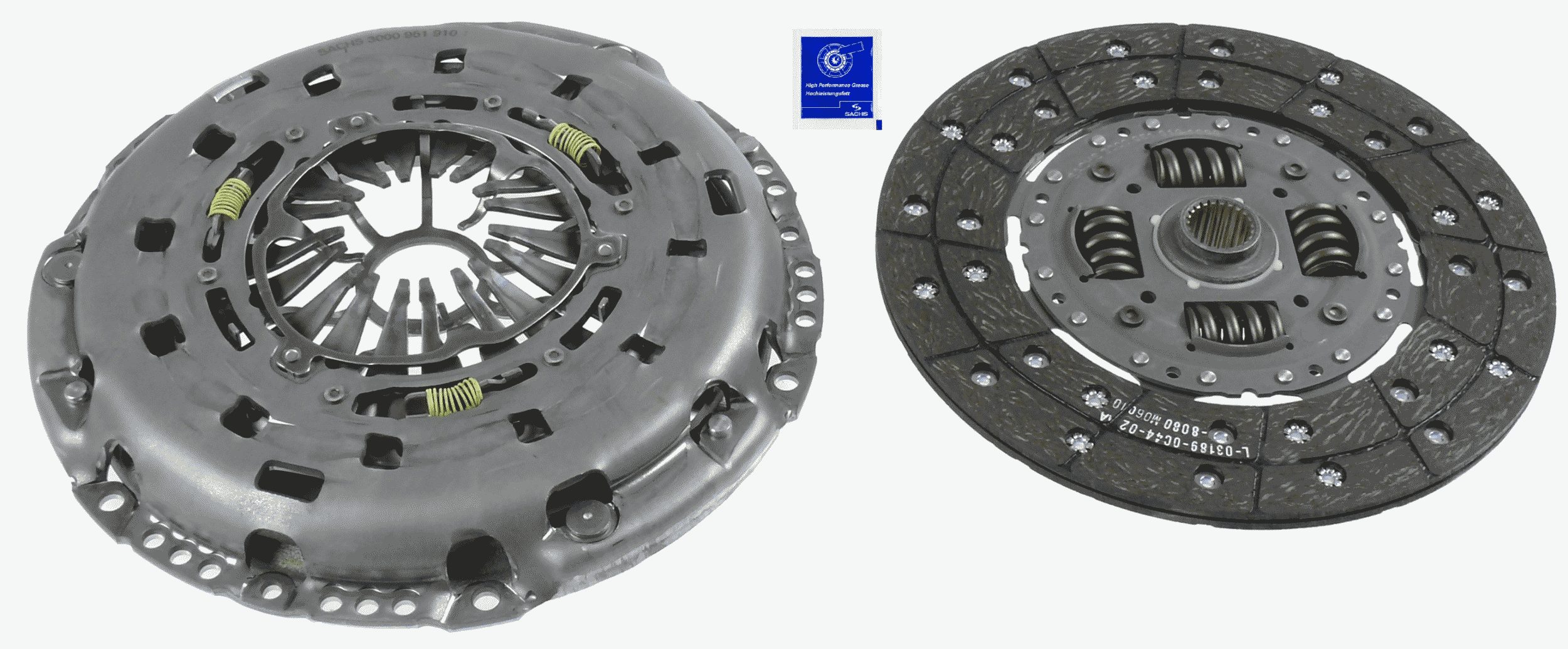 Комплект сцепления SACHS 3000 951 910