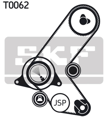 Комплект ремня грм SKF VKMA 05208