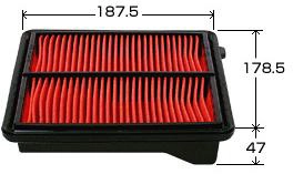 Воздушный фильтр JS ASAKASHI A889J