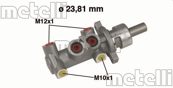 Главный тормозной цилиндр METELLI 05-0301